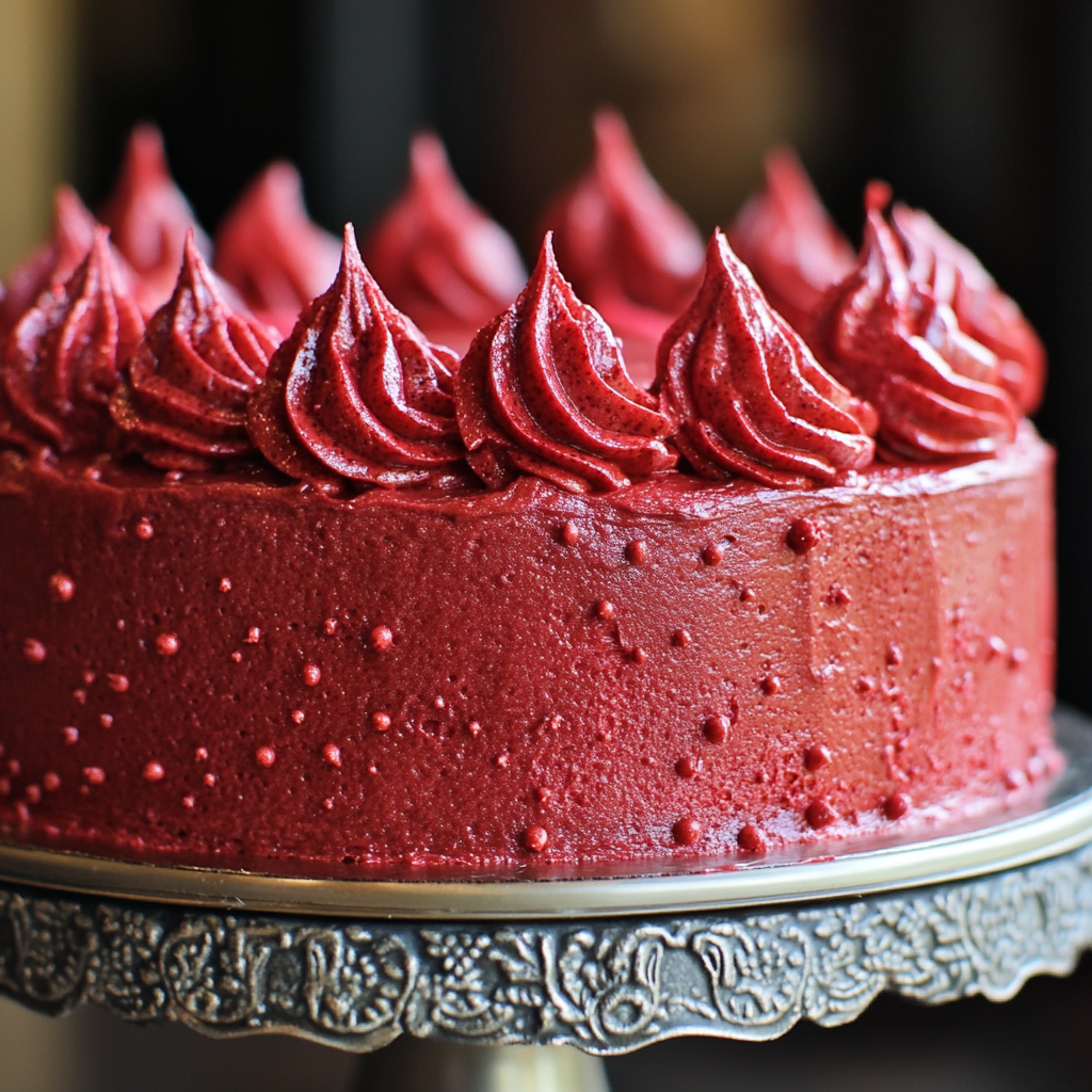 red velvet cake frosting