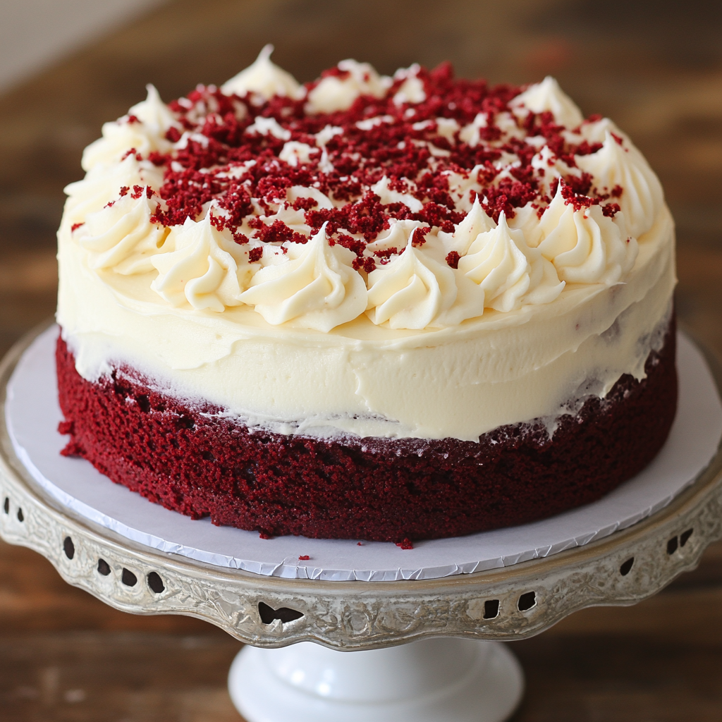 red velvet cake frosting