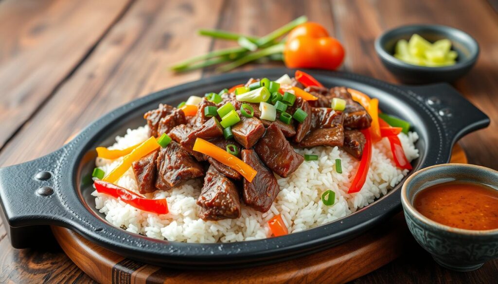 Beef Pepper Rice