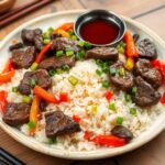 The Best Beef Pepper Rice Recipe