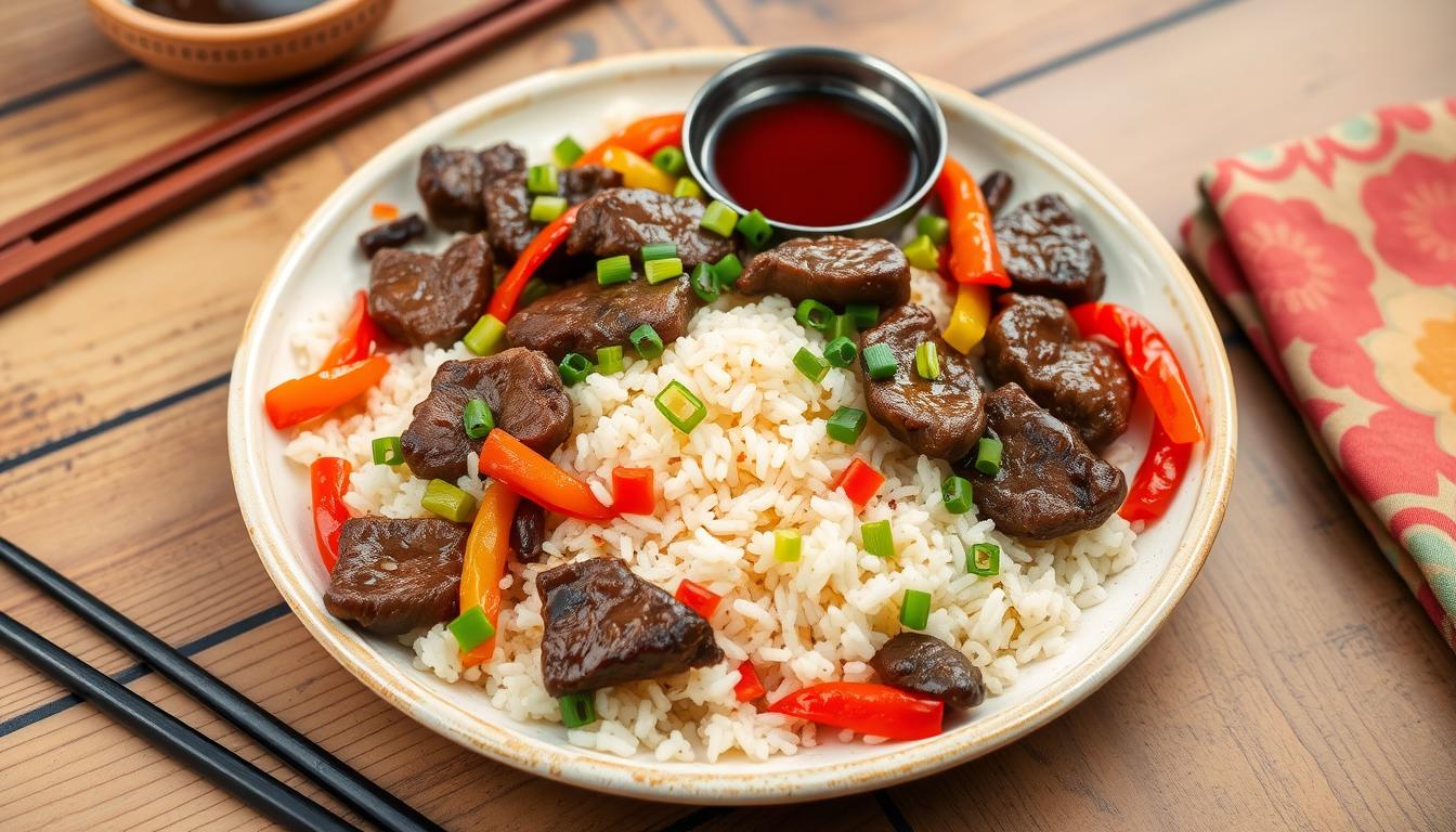 The Best Beef Pepper Rice Recipe