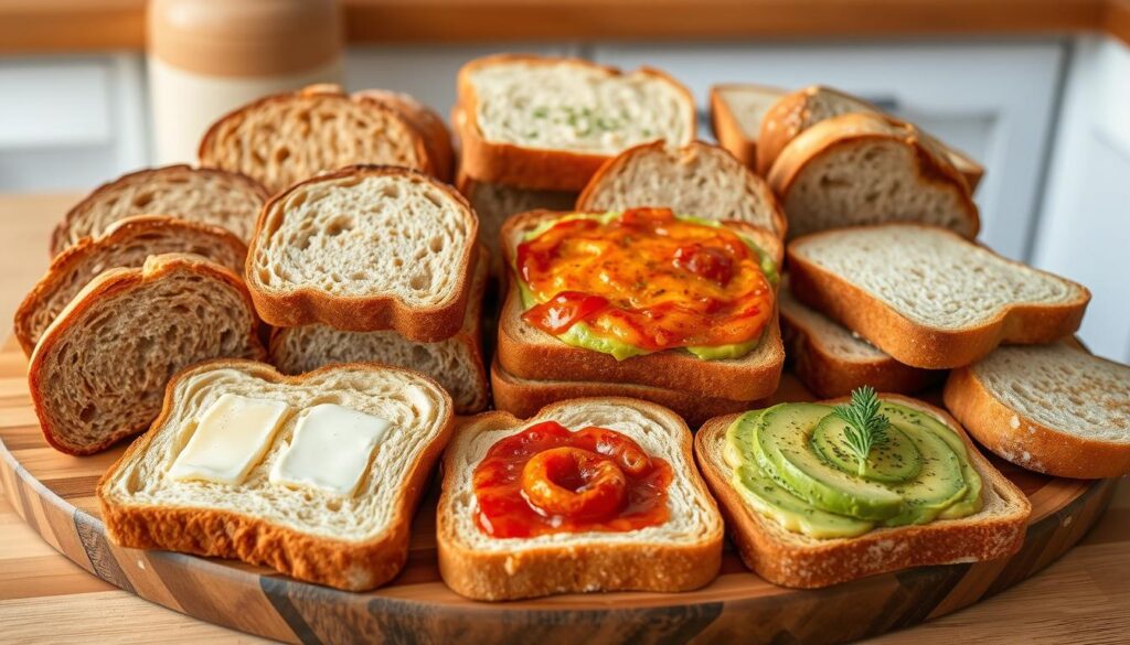 Types of toast bread